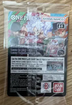 One Piece Monkey.D.Luffy US College Basketball Promo Card *SEALED* IN HAND! - Image 1