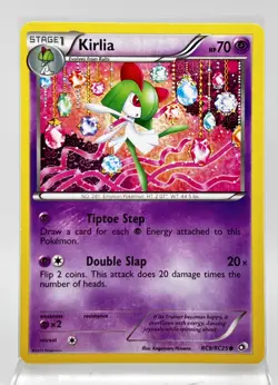Kirlia RC9/RC25 Radiant Collection Legendary Treasures Pokemon Card 2013 LP - Image 1