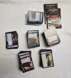 Warhammer 40k Trading Card Game Over 700 Cards - Image 1