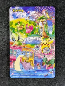 2024 Pokemon EZLink Money Cards Pokemon Center Singapore 5th Anniversary - Image 1