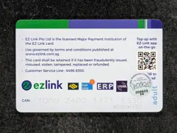 2024 Pokemon EZLink Money Cards Pokemon Center Singapore 5th Anniversary - Image 2