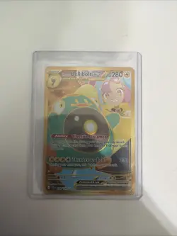 Pokemon TCG Iono's Bellibolt EX 188/159 Journey Together Holo Card NM Gold Card - Image 1