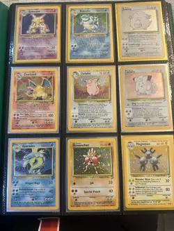 Complete Pokemon Base Set 2 - Lot 130Cards Charizard Blastoise, Master Set - Image 1