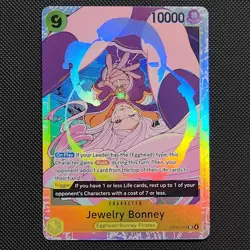 Jewelry Bonney SR OP13-108 Carrying On His Will Foil One Piece Card English TCG - Image 1