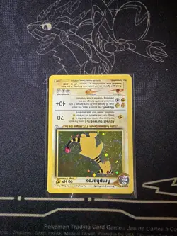 Pokemon Trading Card Game Ampharos 1/64 Neo Revelation MP Holo WOTC Vintage - Image 2