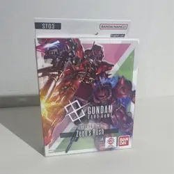Bandai Namco Gundam Card Game Zeon's Rush Starter Deck ST03 English - Image 1
