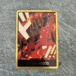 DON!! Card (Dragon) (Gold) DON!! One Piece Foil NEW Premium Best Vol 2 - Image 1