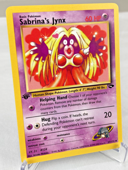 Sabrina's Jynx 57/132 Gym Challenge WOTC Pokemon Card 1st Edition - Near Mint - Image 2