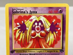 Sabrina's Jynx 57/132 Gym Challenge WOTC Pokemon Card 1st Edition - Near Mint - Image 3