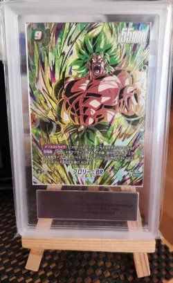ARS10 Dragon Ball card Broly BR SCR Parallel Rare Fusion World FB06-120 Japanese - Image 1
