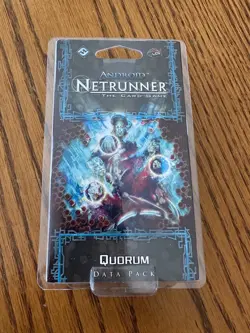 FFG Android Netrunner LCG Data Pack - Unopened - Quorum. - Image 1