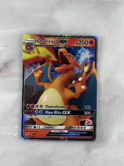 Pokemon TCG Charizard GX Holo Ultra Rare Card Hidden Fates 9/68 - Image 1