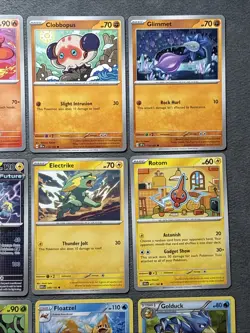 Pokemon Cards Lot Fennekin Destined Rivals Spiritomb. Poochyena Sprigatito +more - Image 4