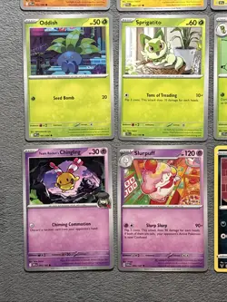 Pokemon Cards Lot Fennekin Destined Rivals Spiritomb. Poochyena Sprigatito +more - Image 5