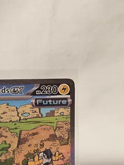 Pokemon Card - Iron Hands EX (248/182) SV04: Paradox Rift SIR Holo - Image 3