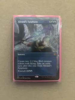 Alrund's Epiphany (Borderless) Kaldheim Regular - Image 1