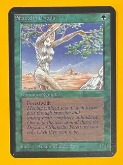MTG SHANODIN DRYADS Alpha (OldManMTG 013-035) - Image 1