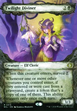 MTG Twilight Diviner (Showcase) Lorwyn Eclipsed - Regular - Image 1