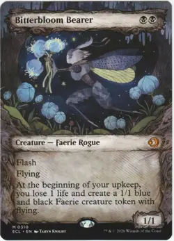 Bitterbloom Bearer (Showcase) Lorwyn Eclipsed Regular - Image 1