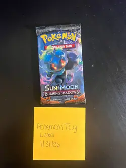 Pokemon Sun & Moon Burning Shadows Booster Pack - Image 1