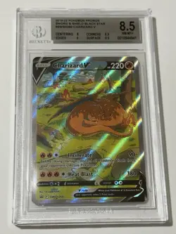 Pokemon TCG Charizard V SWSH260 SWSH: Sword & Shield Promo Holo BGS 8.5 - Image 1