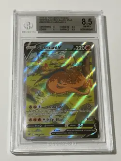 Pokemon TCG Charizard V SWSH260 SWSH: Sword & Shield Promo Holo BGS 8.5 - Image 2