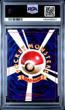 1996 POKEMON BASE SET JAPANESE #9 BLASTOISE-HOLO PSA 9 - Image 2