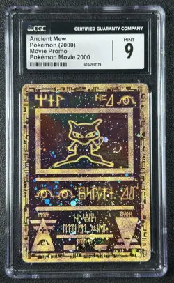 ANCIENT MEW CGC 9 2000 POKEMON MOVIE PROMOS MINT 1179 - Image 1