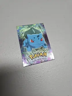2000 Topps Chrome Pokemon Bulbasaur Holo Foil - Image 1