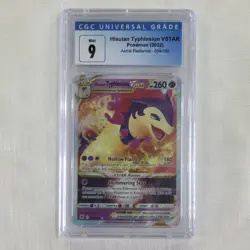 🔥 Pokemon TCG 🔥 Hisuian Typhlosion VSTAR 054/189 Astral Radiance CGC 9 MINT 🔥 - Image 3