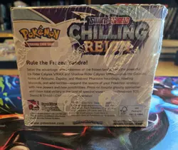 Pokemon TCG Sword Shield Chilling Reign Booster Box Factory Sealed LOOSE WRAP - Image 2