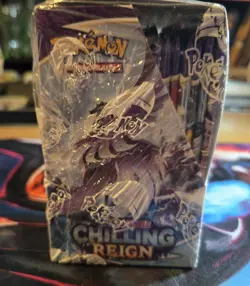 Pokemon TCG Sword Shield Chilling Reign Booster Box Factory Sealed LOOSE WRAP - Image 4