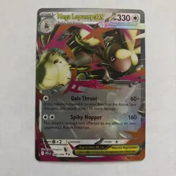 Mega Lopunny ex 084/094 Me02: Phantasmal Flames Holo Pokemon TCG Pack Fresh NM - Image 1