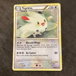 Undaunted #9/90 Togekiss Pokemon TCG 2010 HS NM SEE OUCS - Image 1
