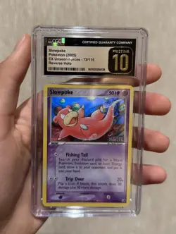 Pokemon Slowpoke EX Unseen Forces Reverse Holo #72 CGC Pristine‼POP 1 GRAIL🔥 - Image 1