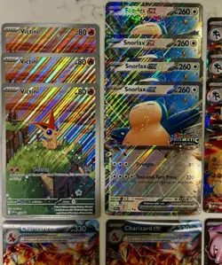 POKEMON JUMBO ULTRA RARE OVERSIZED LOT X16 CHARIZARD VICTINI SNORLAX MEWTWO - Image 2