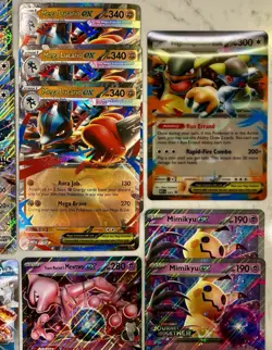 POKEMON JUMBO ULTRA RARE OVERSIZED LOT X16 CHARIZARD VICTINI SNORLAX MEWTWO - Image 4