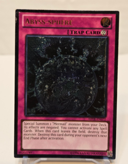 Ultimate Rare Abyss-sphere ABYR-EN072 Unlimited Yugioh 1075 - Image 1