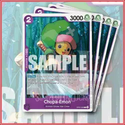 ONE PIECE TCG: Chopa-Emon ST18 OP05-068 x4 PURPLE Starter Deck Monkey.D.Luffy - Image 1