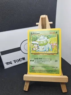 Bulbasaur 44/102 Base Set Rare Pokemon Card - Image 1