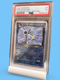 PSA 5 Dark Blastoise Reverse Holo - 4/110 - Legendary Collection - Pokemon - Image 1