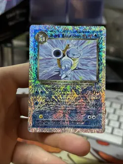 Dark Blastoise 4/110 Legendary Collection 2002 Reverse Holo Pokemon Card TCG - Image 3