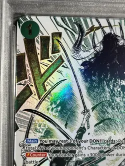 Demon Aura Nine Sword Style Asura Blades Drawn Dead Man's Game OP12-037 PSA10 - Image 3