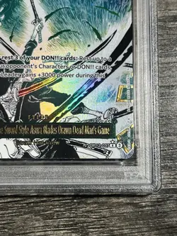 Demon Aura Nine Sword Style Asura Blades Drawn Dead Man's Game OP12-037 PSA10 - Image 5