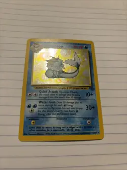 💥 VAPOREON | Pokemon TCG 1999 | (Jungle Set) Holo Foil Rare Vintage # 12/64 - Image 2