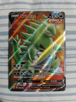 Tyranitar V 154/163 Battle Styles NM Full Art Ultra Rare Pokemon Card - Image 1