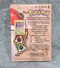 Pokemon Fossil BodyGuard Theme Deck 1999 Cards Sealed Brand New Vintage - Image 2