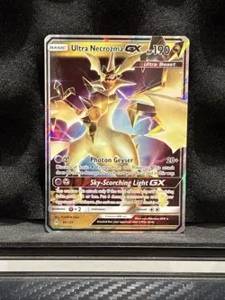 Ultra Necrozma GX - 95/131 - Pokemon Forbidden Light Sun Moon Ultra Rare Card LP - Image 1