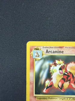 Pokemon Card - Arcanine #6 WoTC Black Star Promo - HP - Image 3