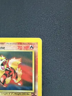 Pokemon Card - Arcanine #6 WoTC Black Star Promo - HP - Image 5